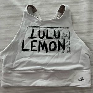 Ed Curtis Energy High Neck longline sports bra